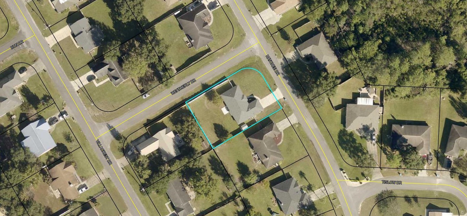 415 Hatchee Dr, Crestview FL  32536-5203 exterior