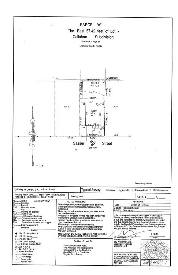 114 Sasser St, Niceville FL  32578-3229 exterior