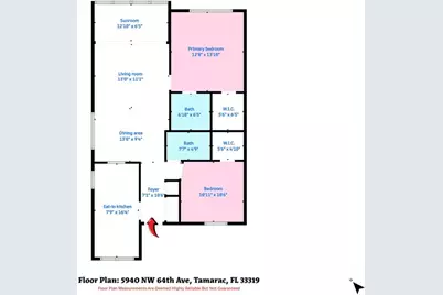 5940 NW 64th Ave, Unit #101, Tamarac, FL 33319 - Photo 7