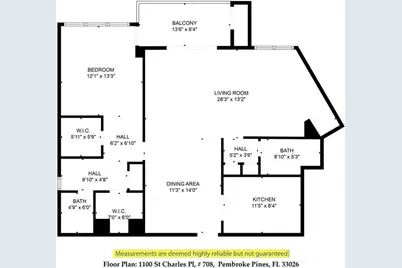 1100  Saint Charles Pl, Unit #708, Pembroke Pines, FL 33026 - Photo 35