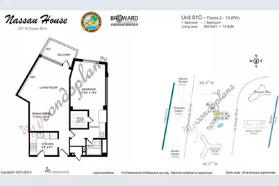 301 N Ocean Blvd, Unit #1201, Pompano Beach, FL 33062 - Photo 7