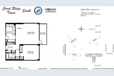 3333 NE 34th St, Unit #1512A, Fort Lauderdale, FL 33308 - Photo 5