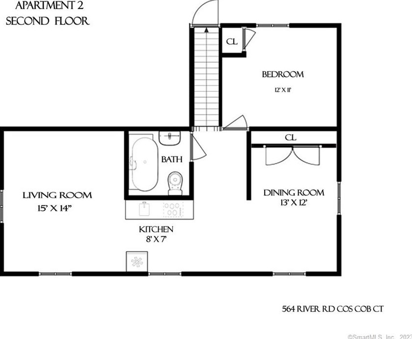 564 River Rd, Cos Cob CT  06807-1905 exterior