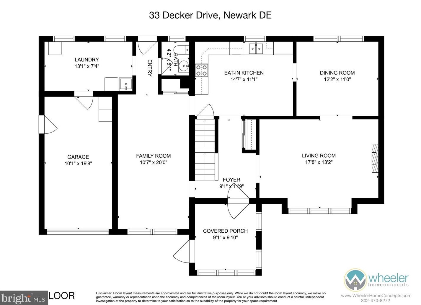 33 Decker Dr, Newark DE 19711-3843 exterior