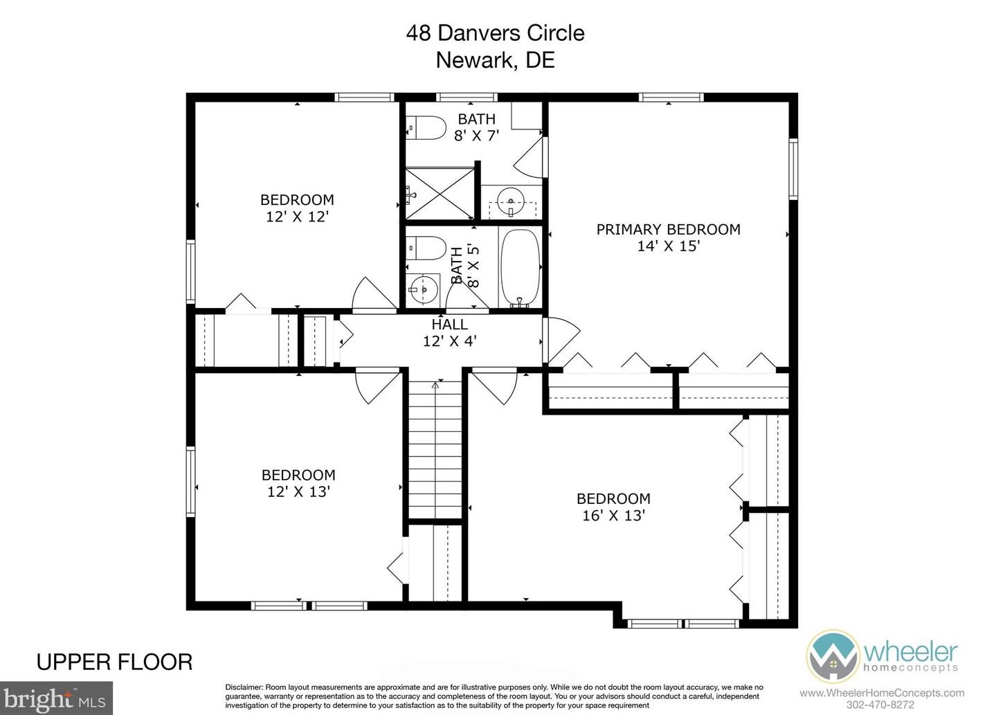 48 Danvers Cir, Newark DE 19702-2721 exterior