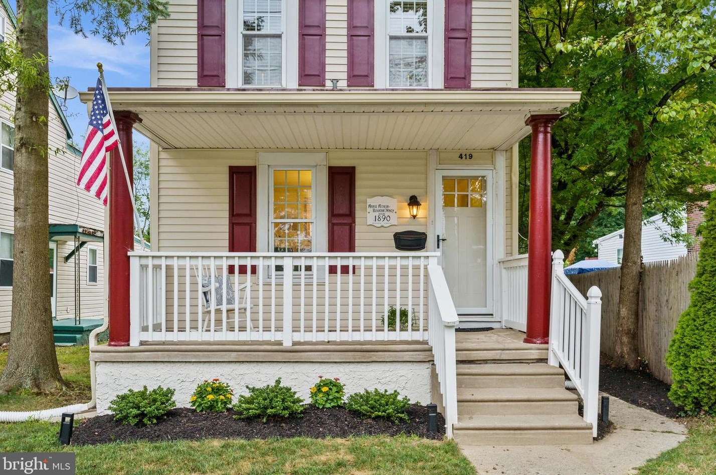 419 Church St, Moorestown NJ  08057-1742 exterior