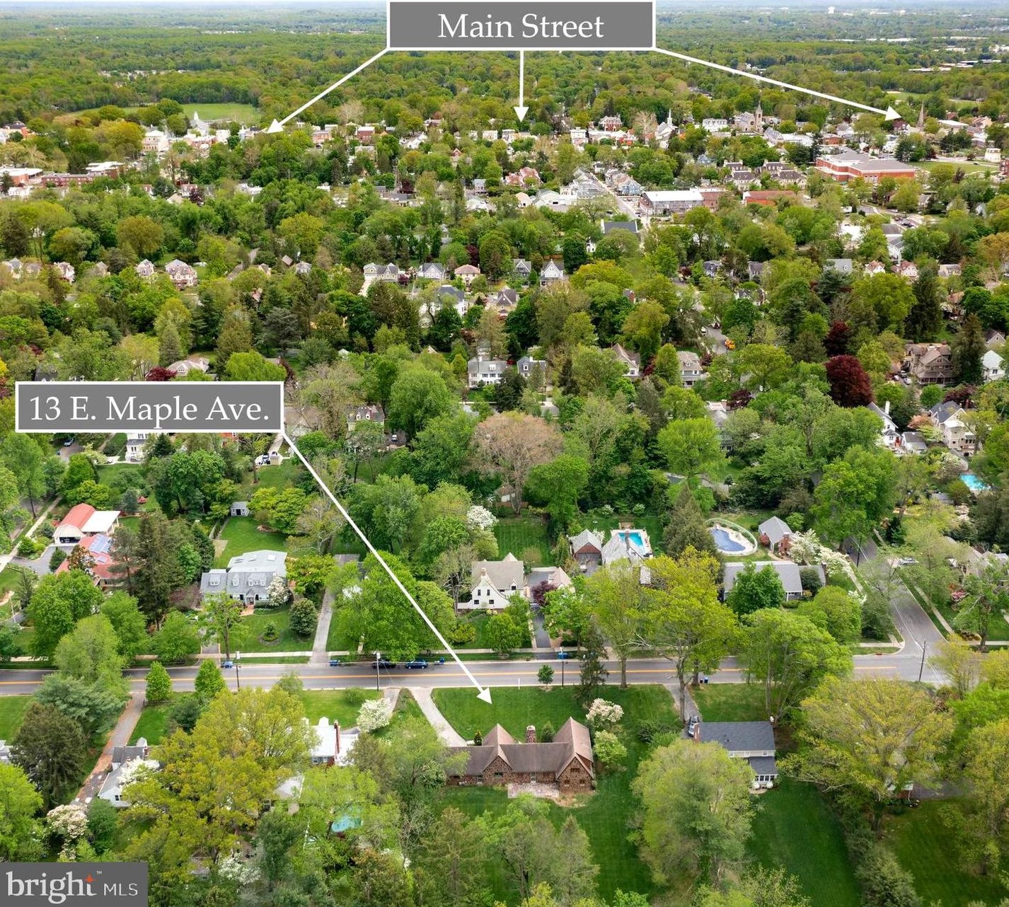 13 Maple Ave, Moorestown NJ 08057-1860 exterior