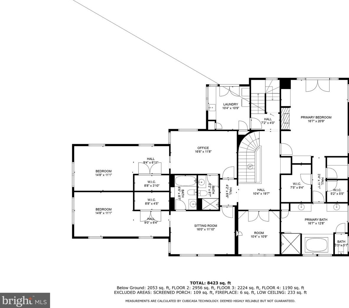 840 Golfview Rd, Moorestown NJ 08057-2024 exterior