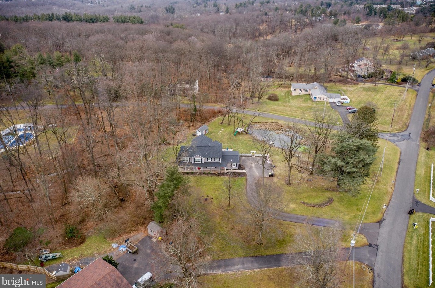 1350 Clearview Dr, Jamison PA  18929-1151 exterior