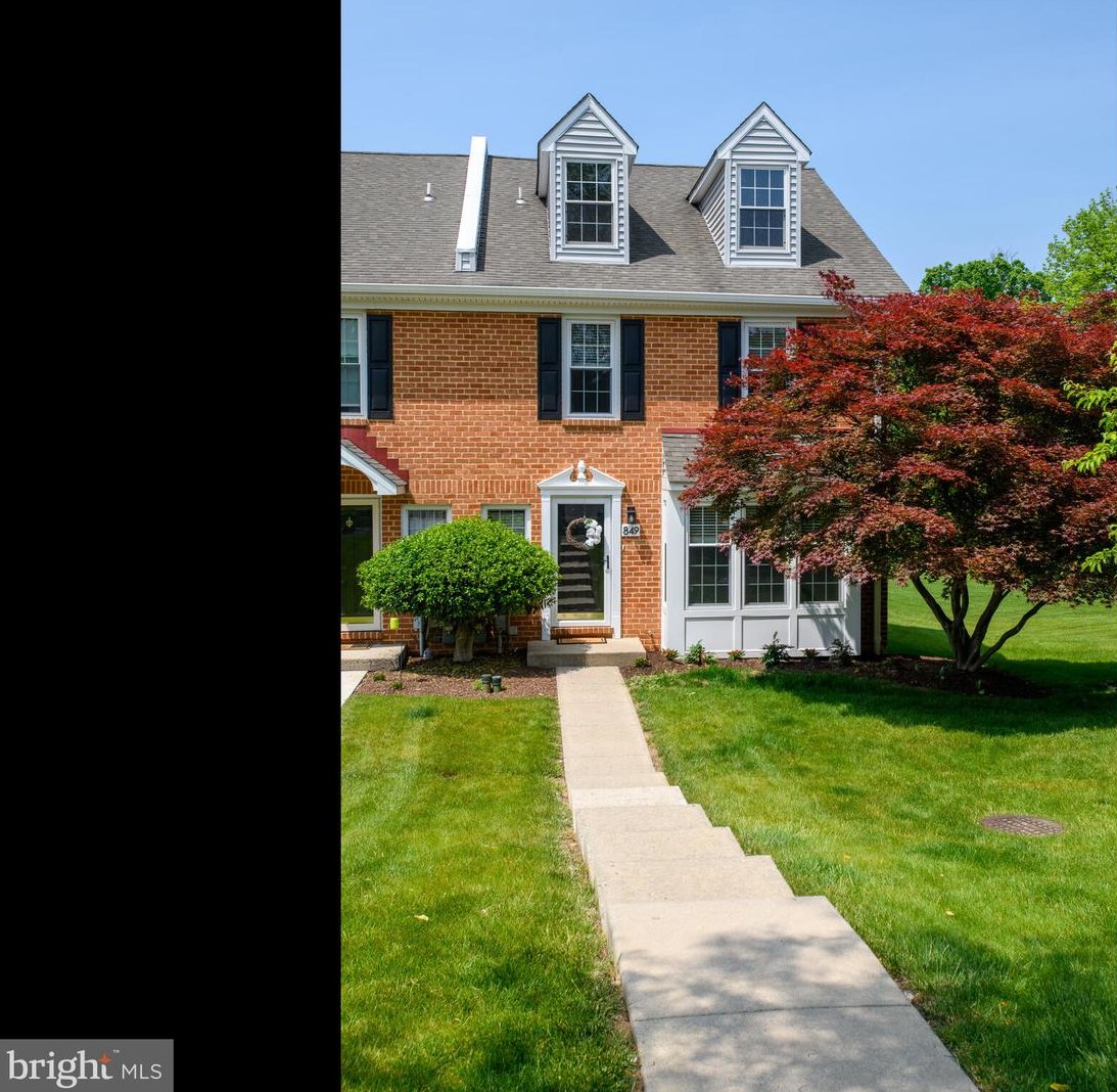 849 Durant Ct, West Chester PA  19380-1722 exterior