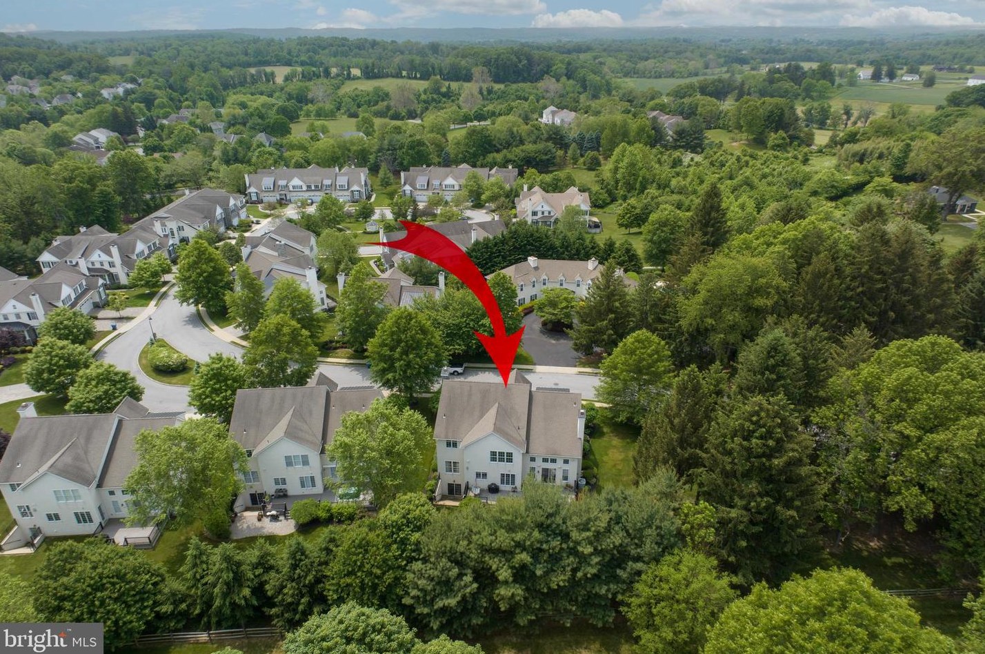 201 Caleb Dr, West Chester PA  19382-6177 exterior