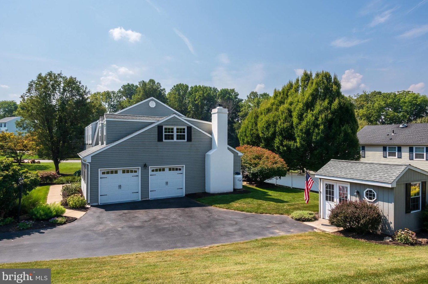 406 Pne Crk Rd, Exton PA 19341-1433 exterior