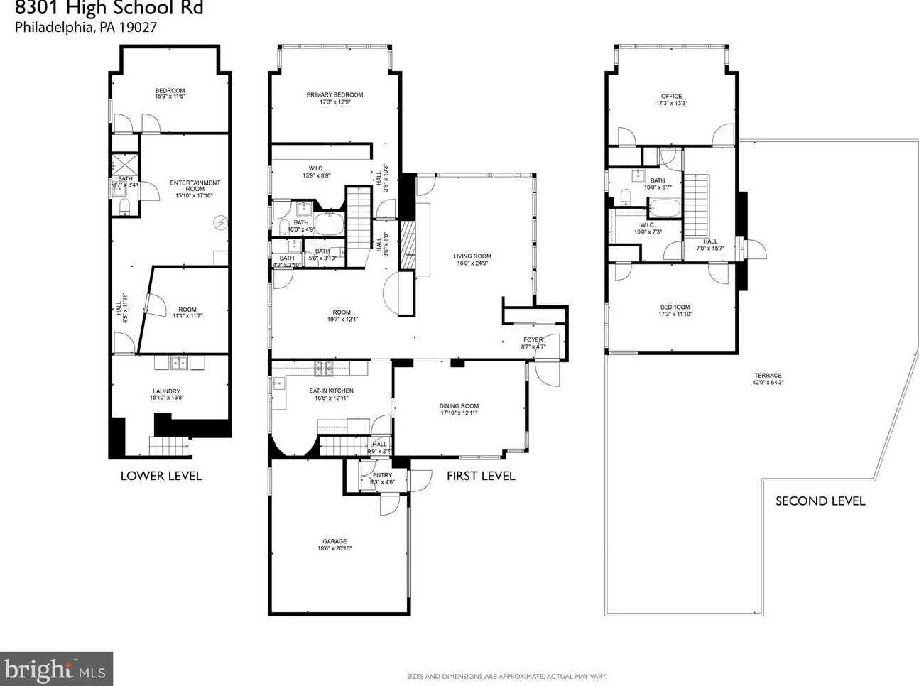 8301 High School Rd, Melrose Park PA  19027-2009 exterior