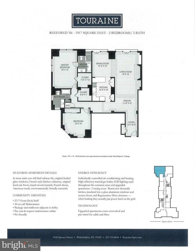 1520 Spruce St, Philadelphia PA  19102-4511 exterior