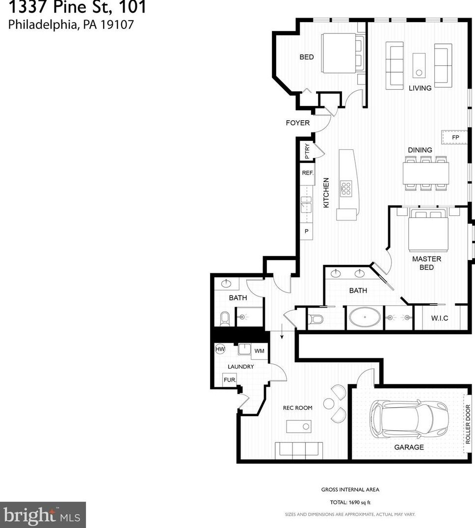 1335 Pine St, Philadelphia PA  19107-5845 exterior