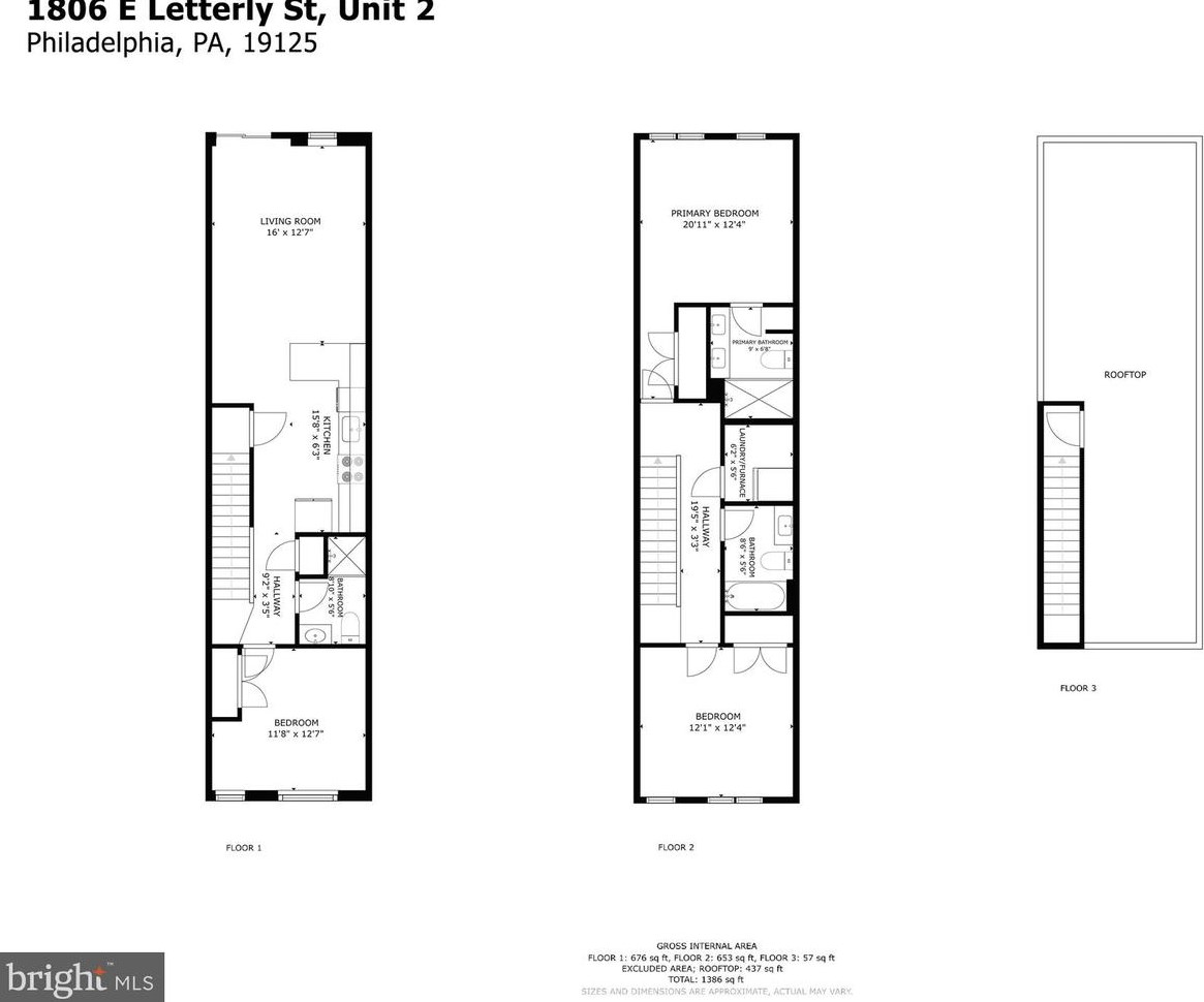 1806 Letterly St, Philadelphia PA  19125-1225 exterior