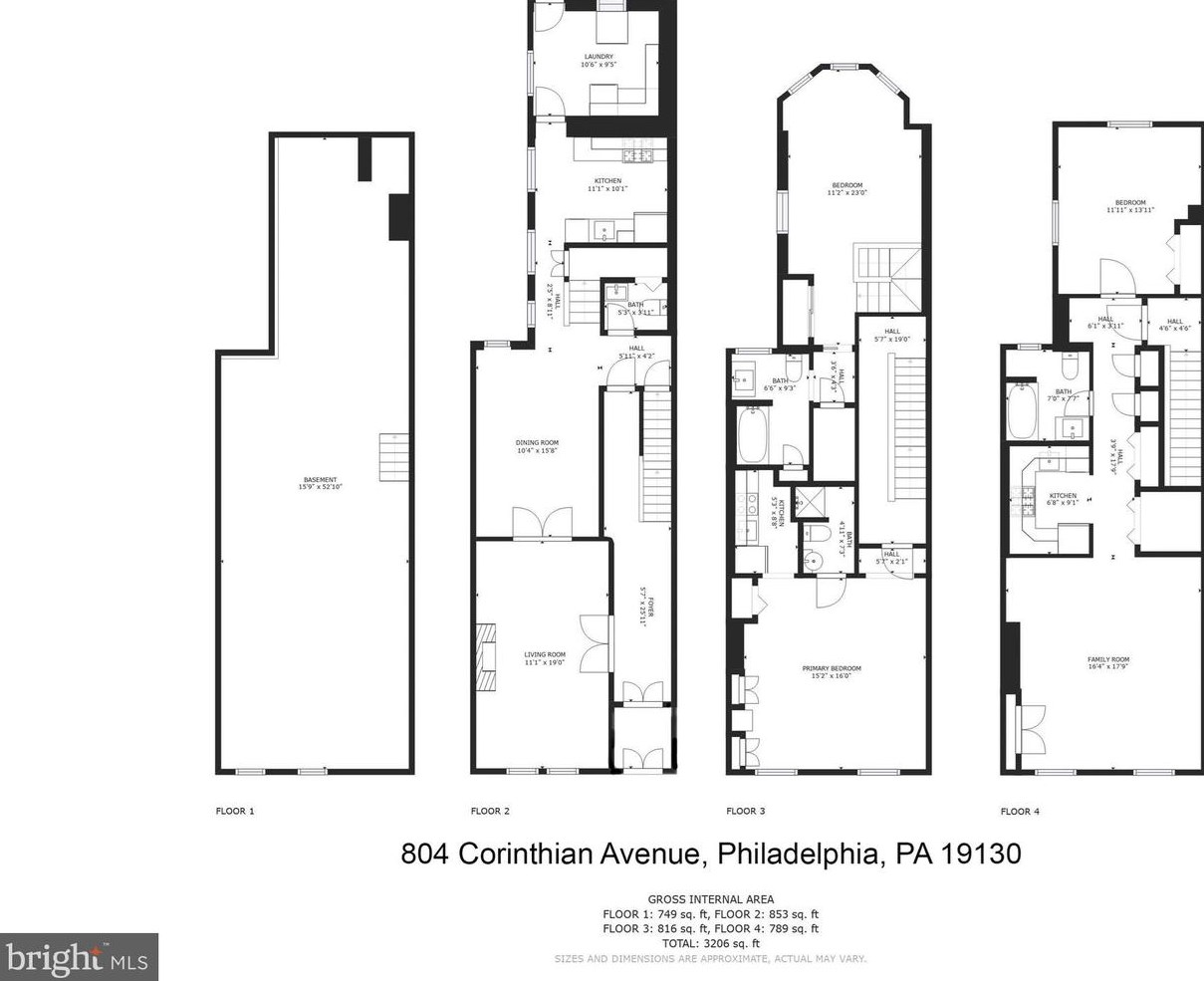 804 Corinthian Ave, Philadelphia PA 19130-1442 exterior