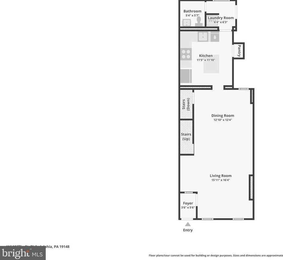 416 Mifflin St, Philadelphia PA  19148-1823 exterior