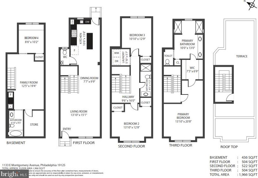 1133 Montgomery Ave, Philadelphia PA  19122-2715 exterior