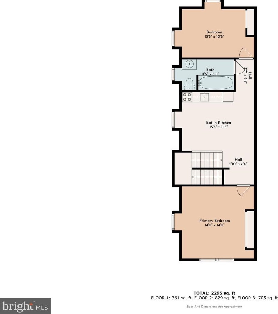 521 Brinton St, Philadelphia PA 19144-1004 exterior