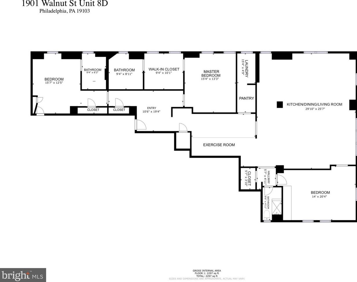 1901 Walnut St, Philadelphia PA  19103-4664 exterior