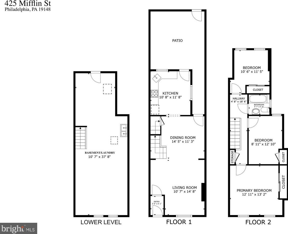 425 Mifflin St, Philadelphia PA 19148-1823 exterior