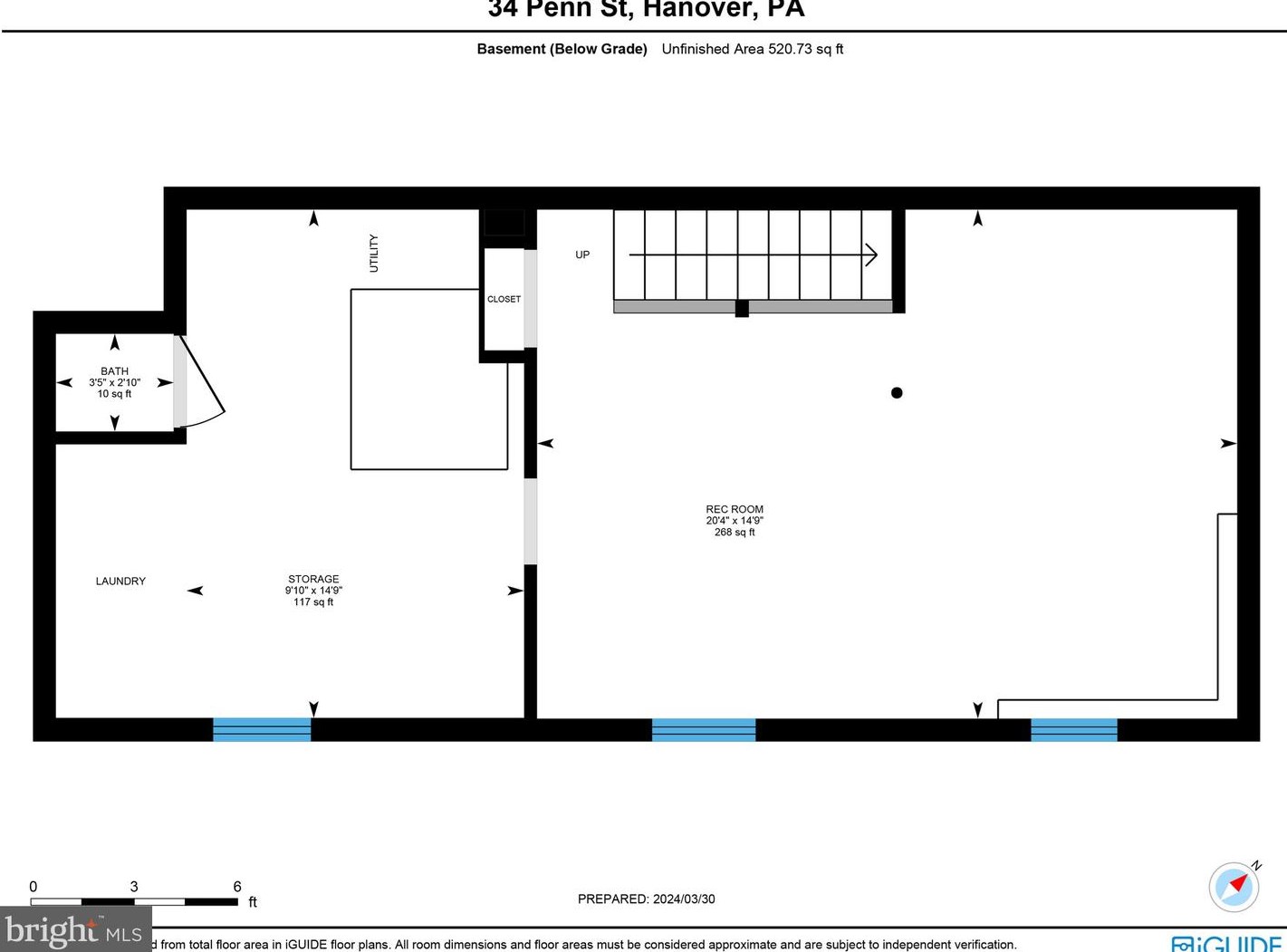 34 Penn St, Hanover PA  17331-1927 exterior