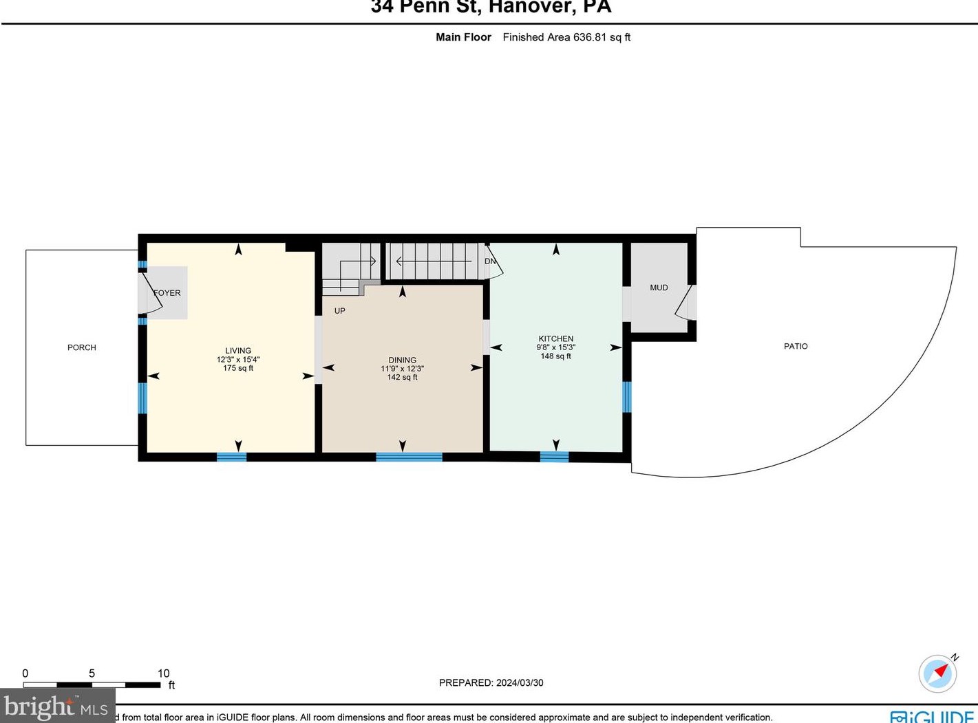 34 Penn St, Hanover PA  17331-1927 exterior