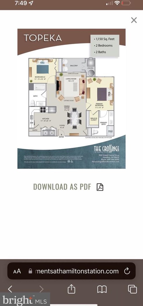 1023 Halifax Pl, Trenton NJ 08619 exterior