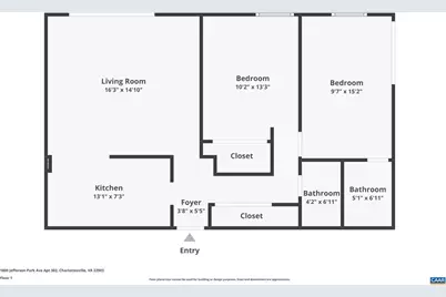 1800 Jefferson Park Ave #302, Charlottesville, VA 22903 - Photo 15