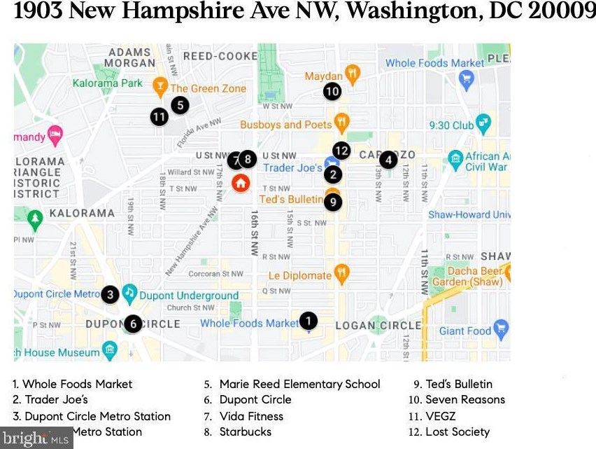 1903 New Hampshire Ave, Washington DC  20009-3309 exterior