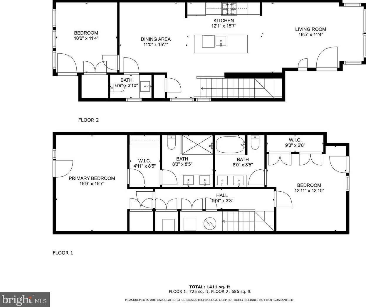 1417 Montello Ave, Washington DC  20002-2803 exterior
