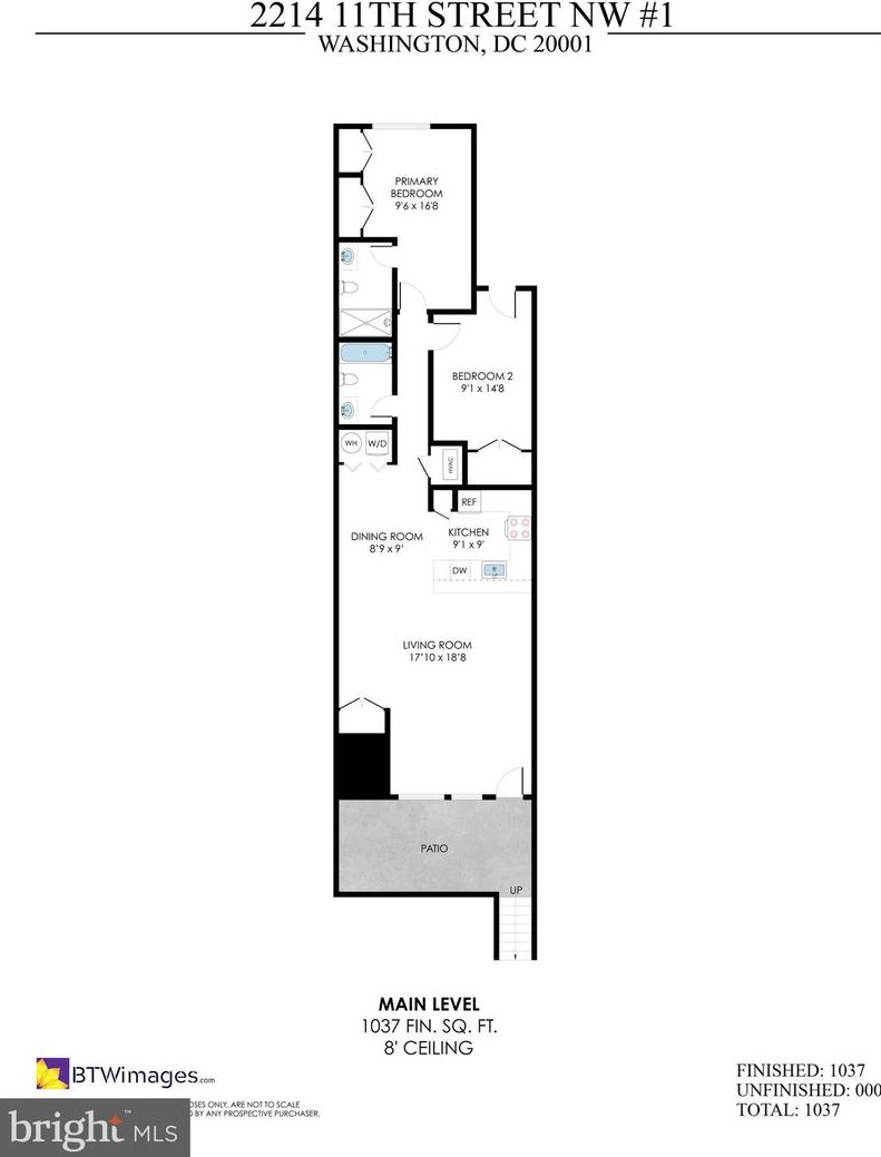 2214 11th St, Washington DC 20001-4018 exterior