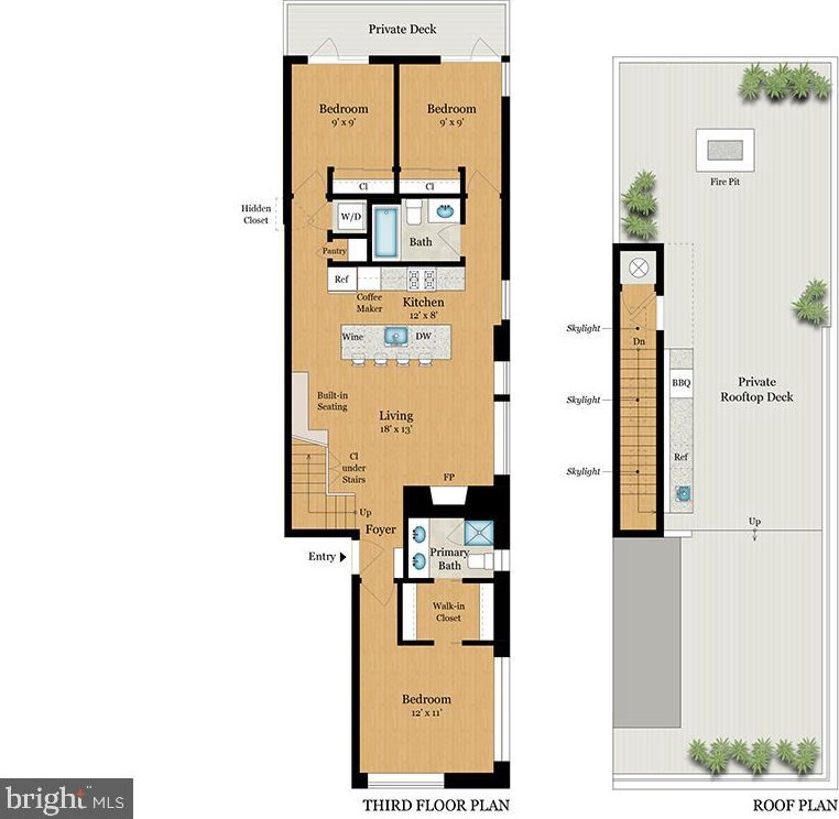 4013 Davis Pl, Washington DC  20007-1240 exterior