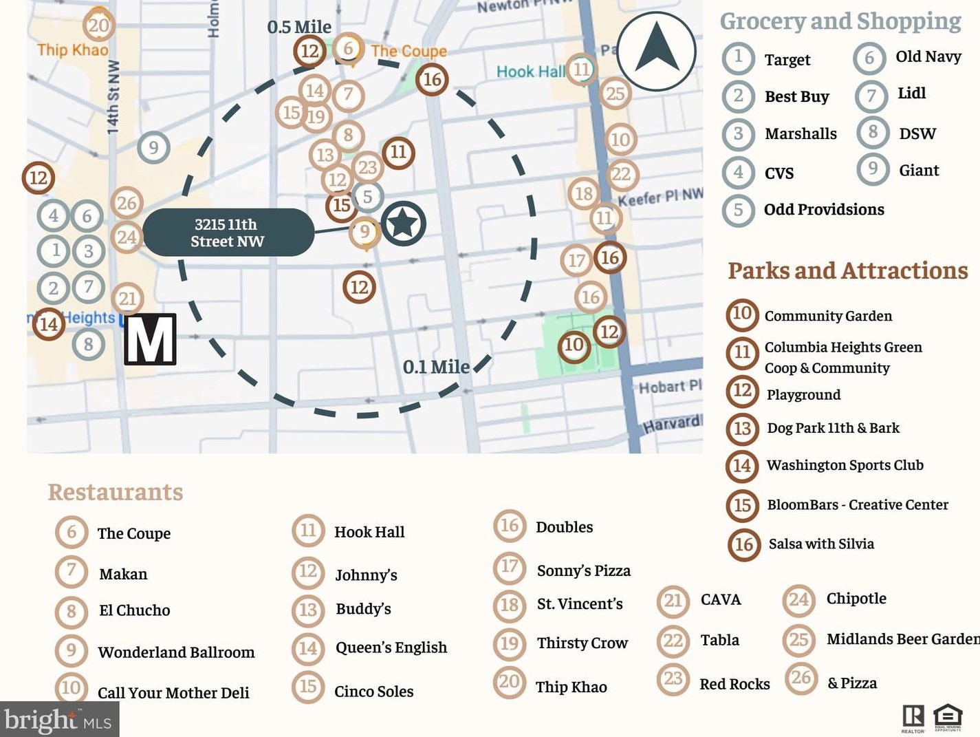 3215 11th St, Washington DC  20010-2403 exterior