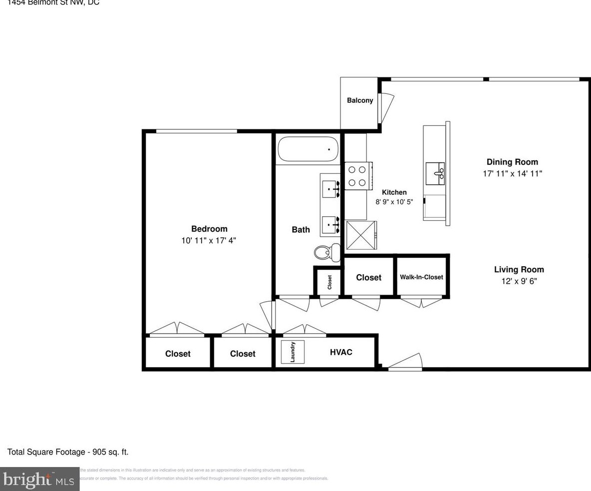 1454 Belmont St, Washington DC  20009-4007 exterior