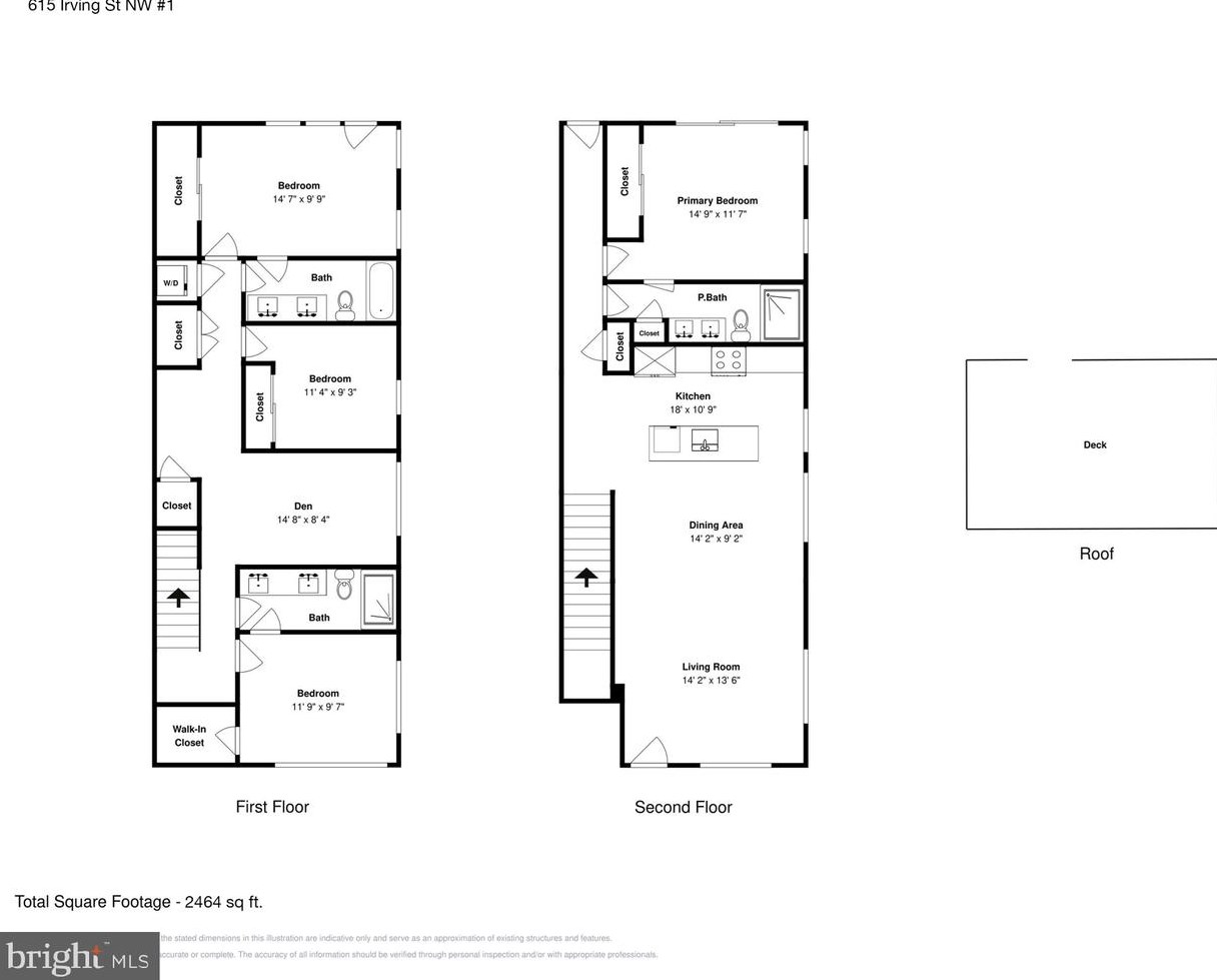 615 Irving St, Washington DC  20010-2905 exterior