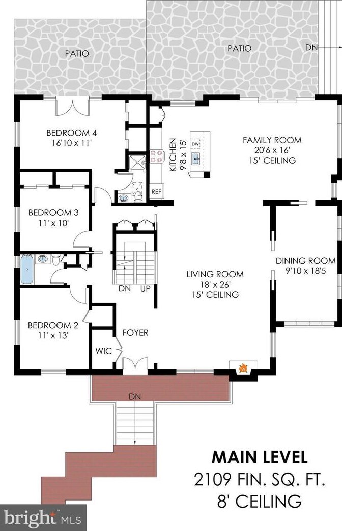 2354 King Pl, Washington DC 20007-1029 exterior