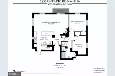 2853 Ontario Road NW #316, Washington, DC 20009 - Photo 5