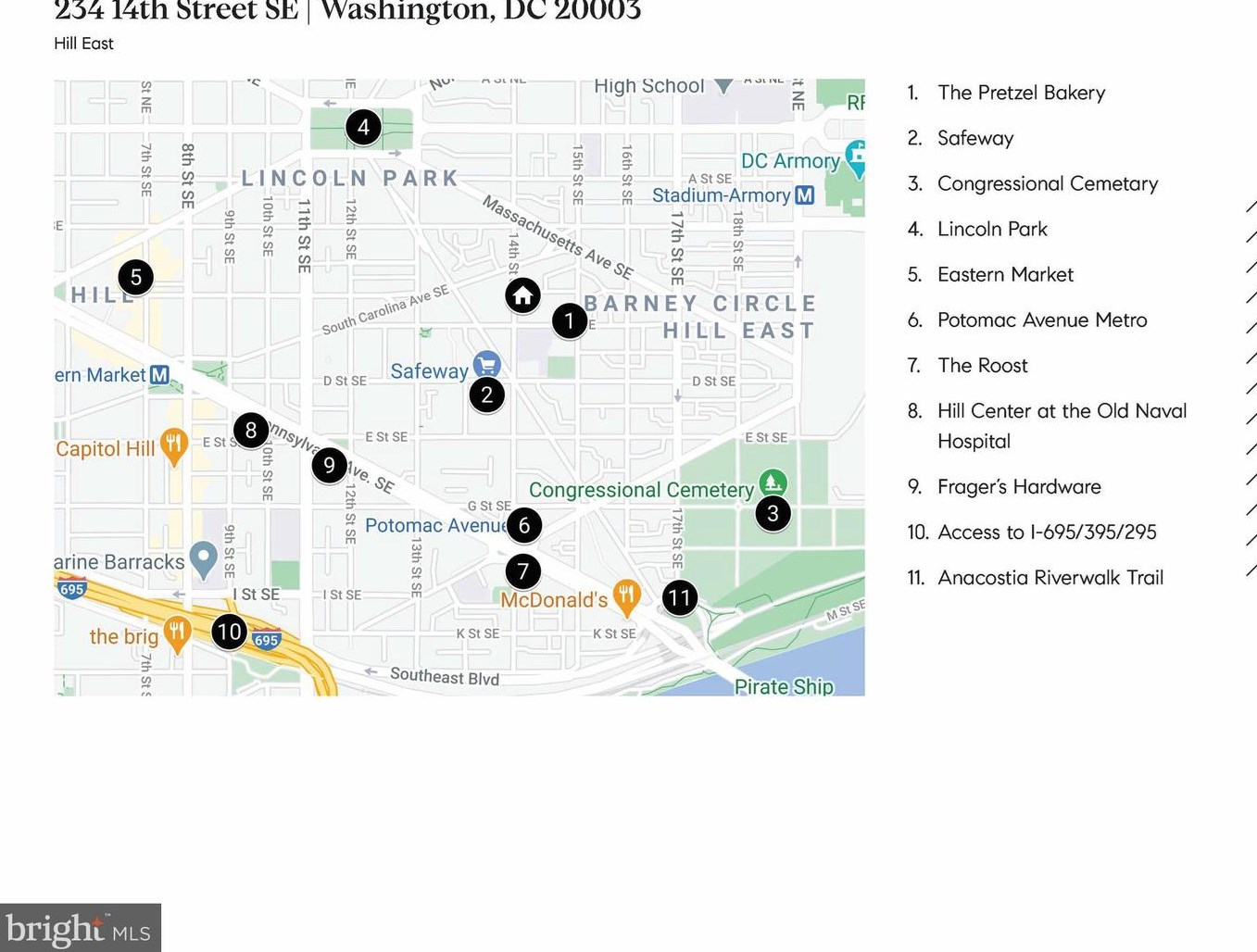 234 14th St, Washington DC  20003-2367 exterior