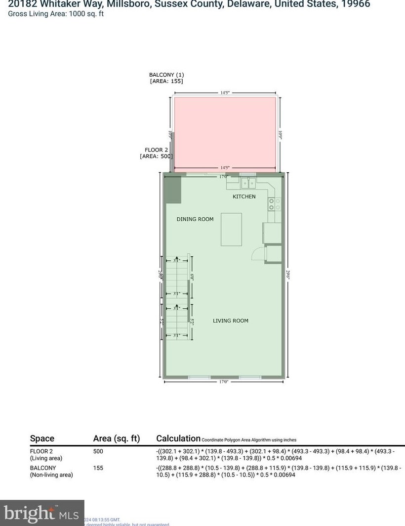 20182 Whitaker Way, Millsboro DE  19966-7555 exterior