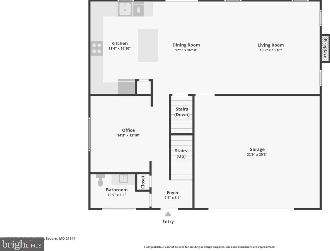 8028 Clark Station Rd, Severn MD  21144-2730 exterior