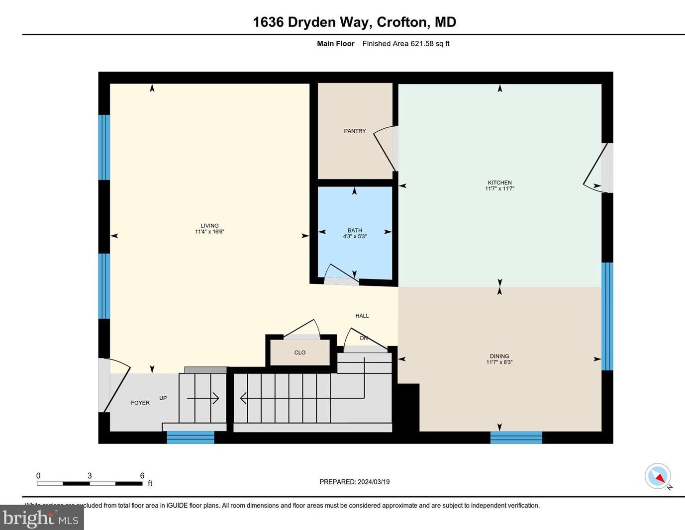 1636 Dryden Way, Crofton MD 21114-1411 exterior