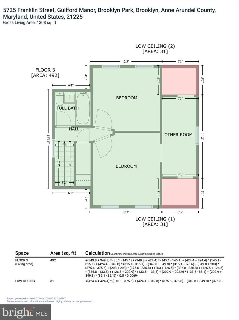 5725 Franklin St, Baltimore MD  21225-3705 exterior