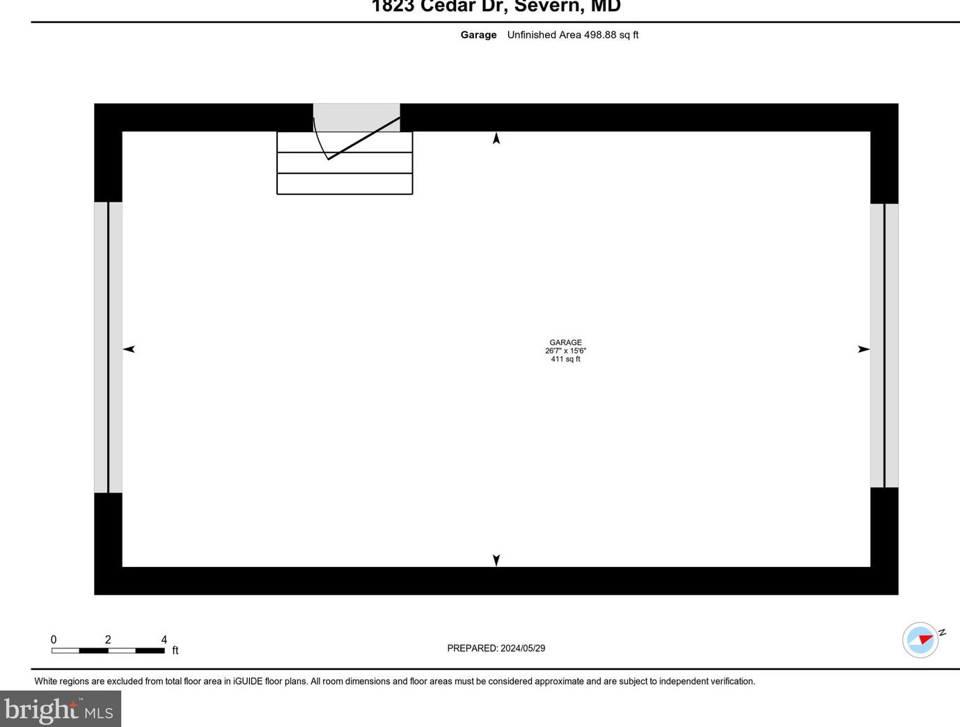 1823 Cedar Dr, Severn MD 21144-1005 exterior