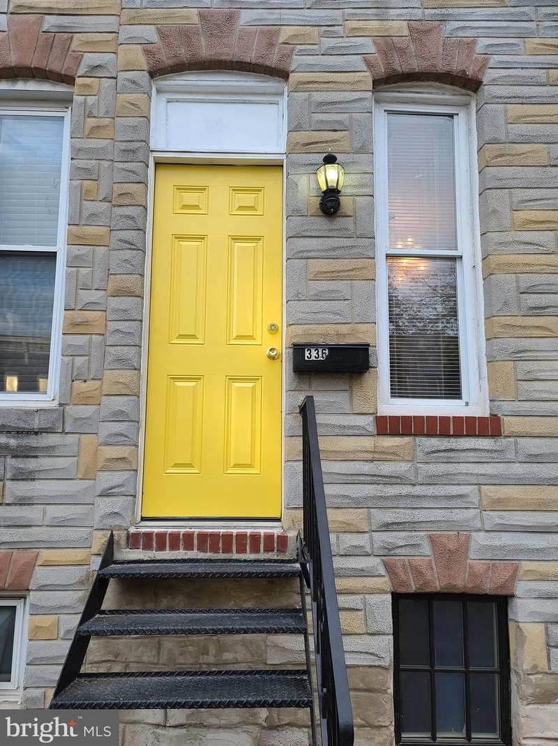 336 Woodyear St, Baltimore MD  21223-3150 exterior