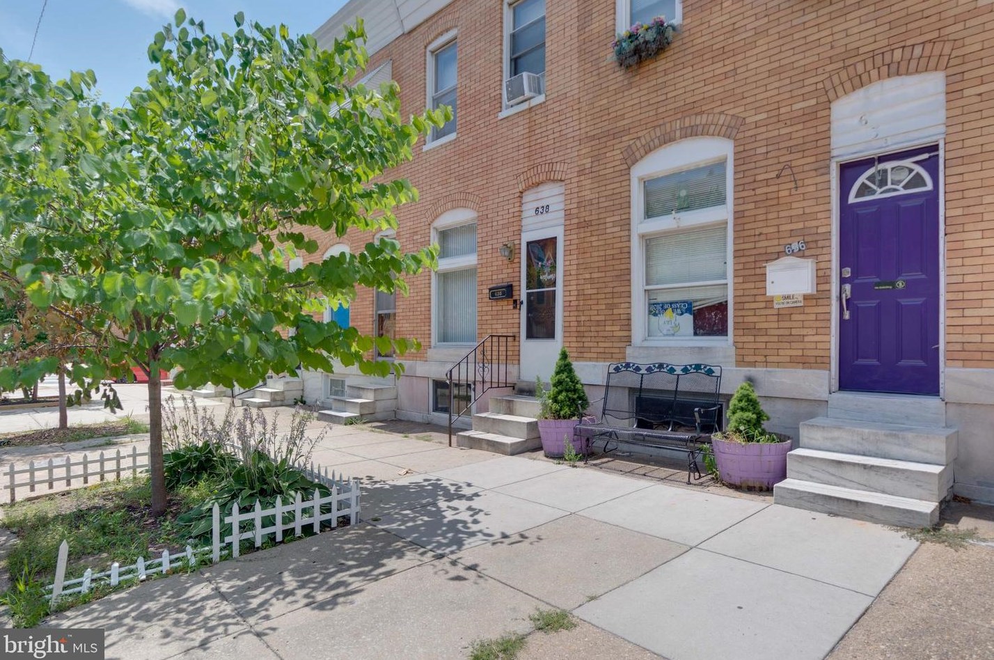 636 Macon St, Baltimore MD  21224-4412 exterior