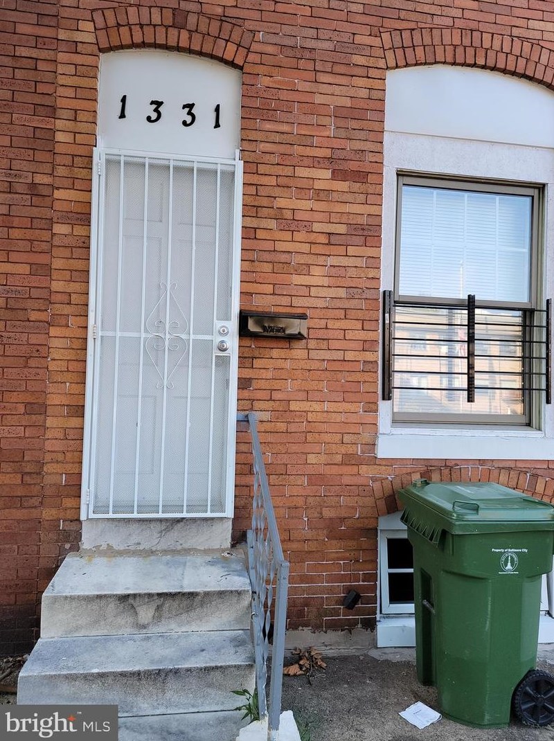 1331 Herkimer St, Baltimore MD  21223-3524 exterior