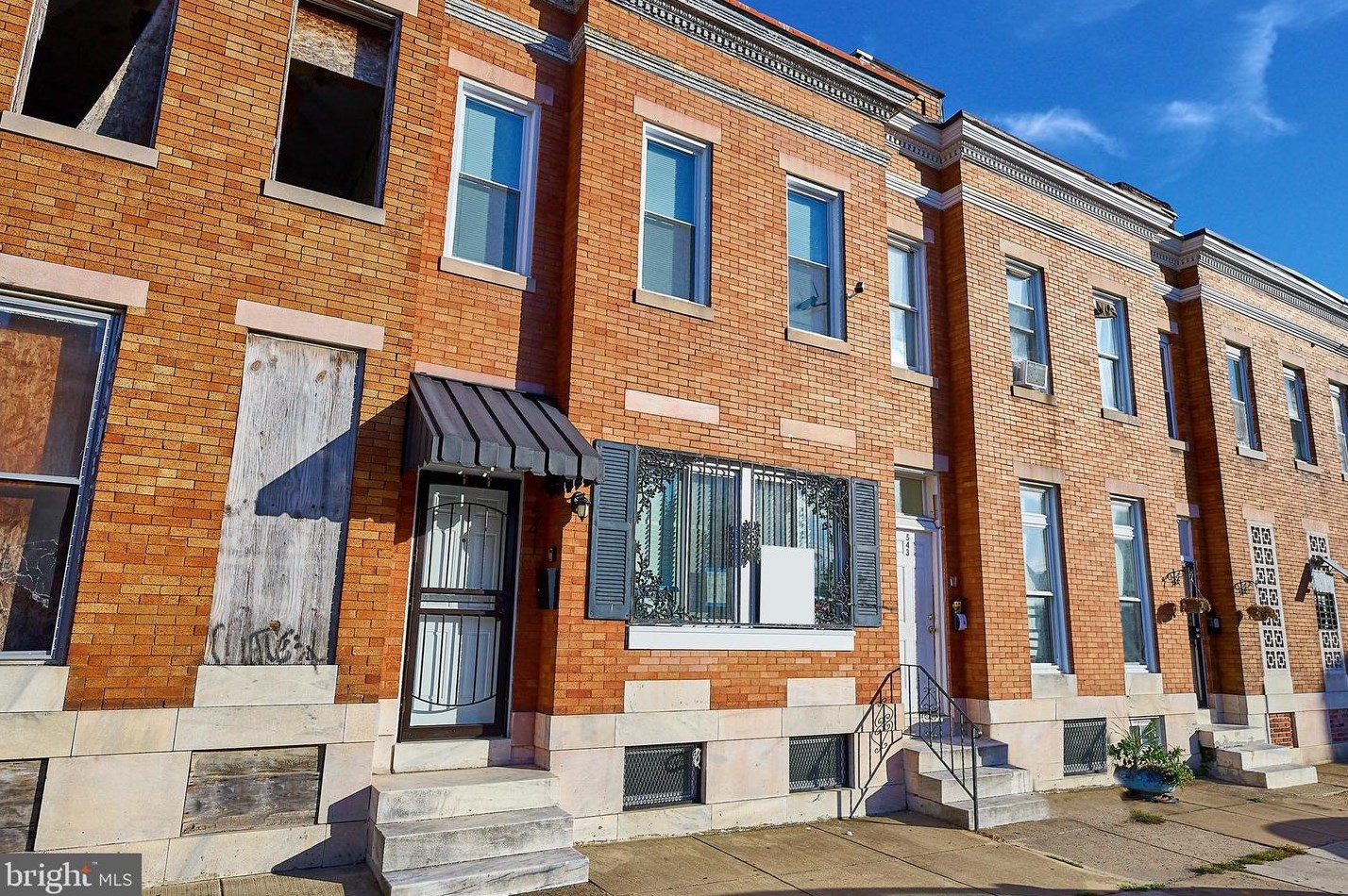 541 Sanford Pl, Baltimore MD  21217-3349 exterior
