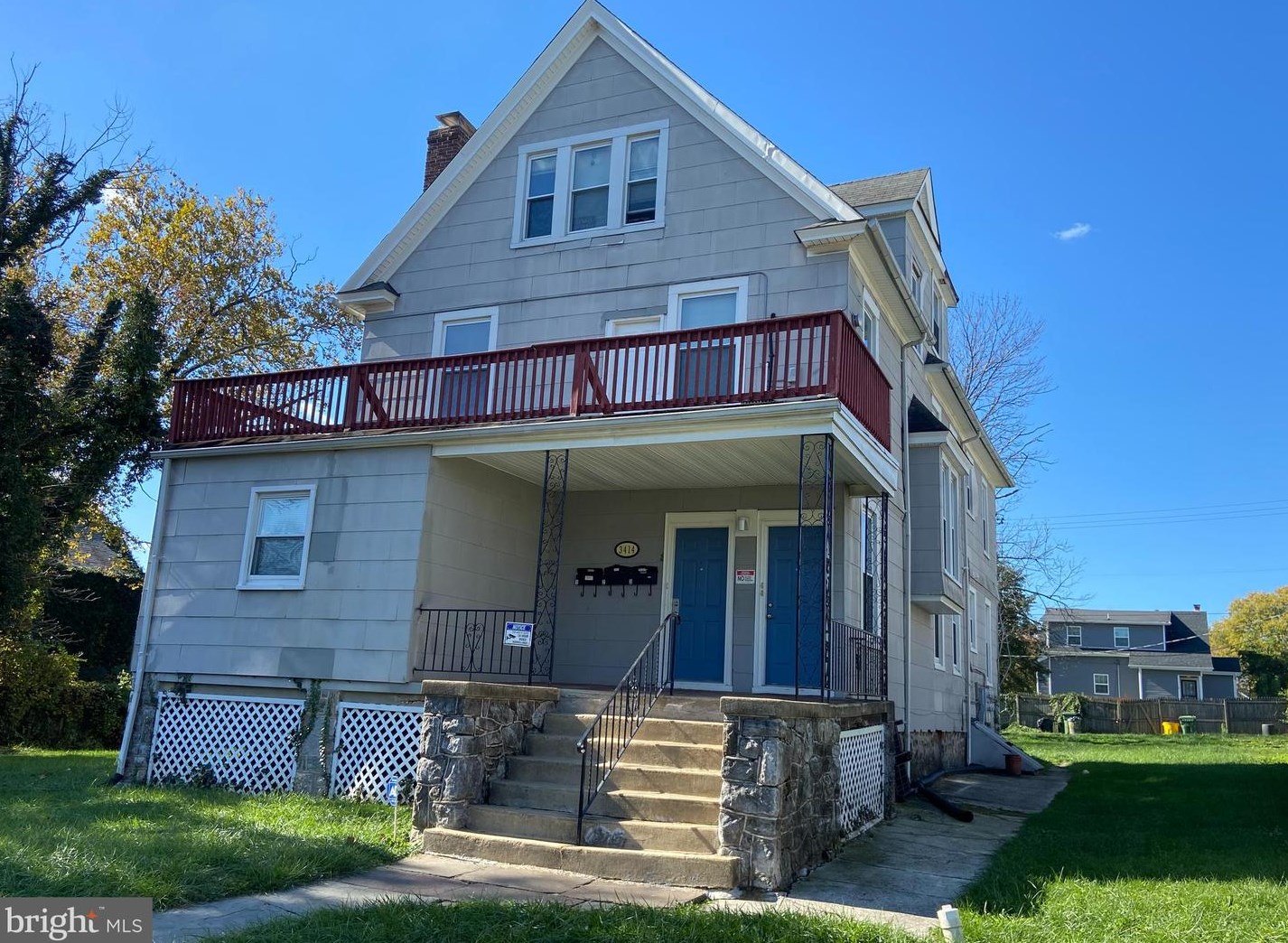 3414 Garrison Blvd, Baltimore MD  21215-5492 exterior